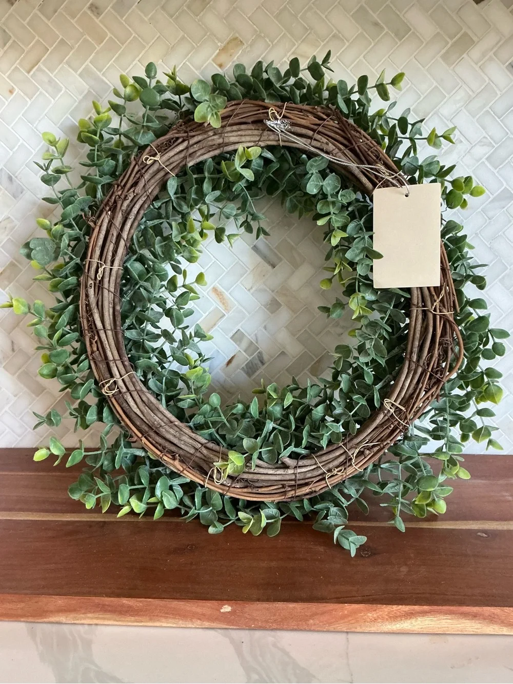 Green Boxwood Wreath -